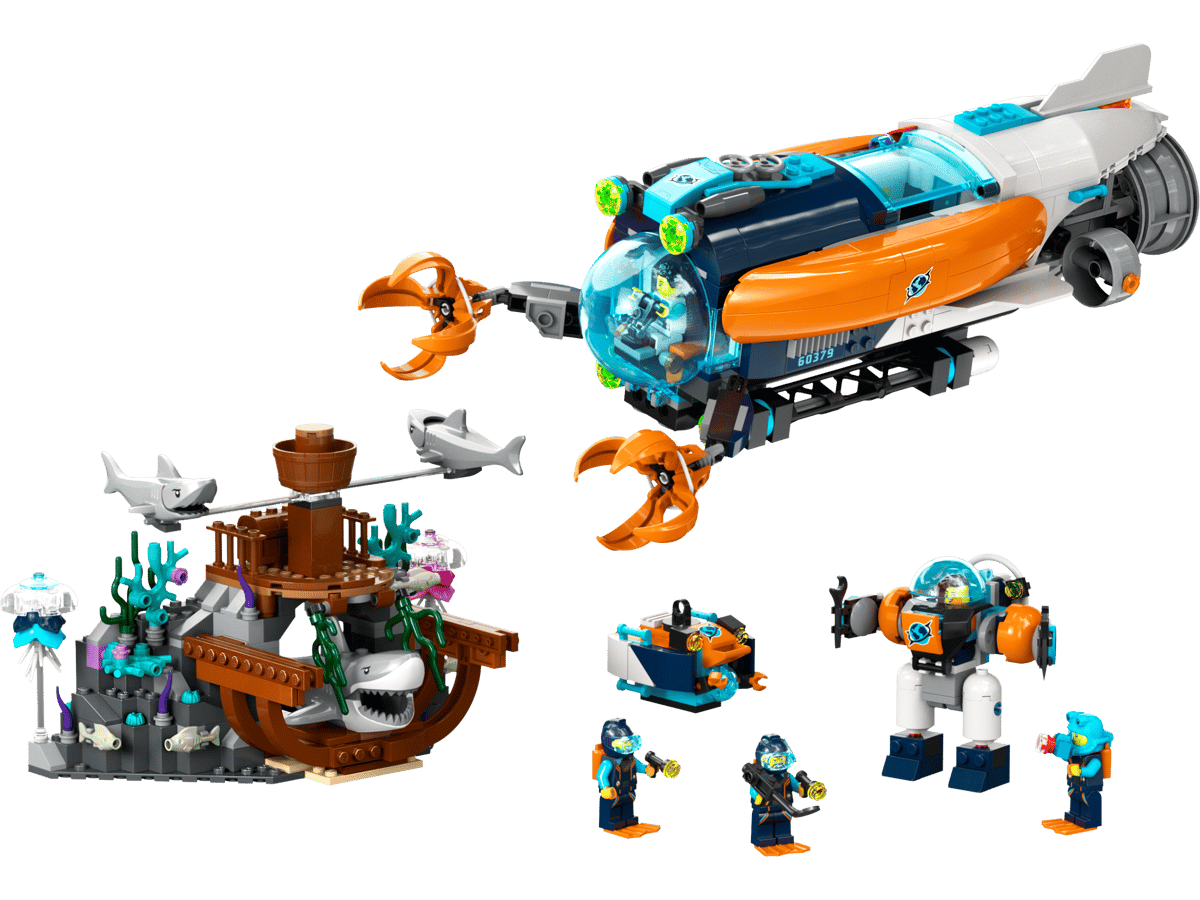 LEGO City Duikboot voor Diepzeeonderzoek - 60379
