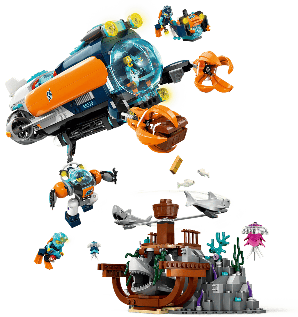 LEGO City Duikboot voor Diepzeeonderzoek - 60379