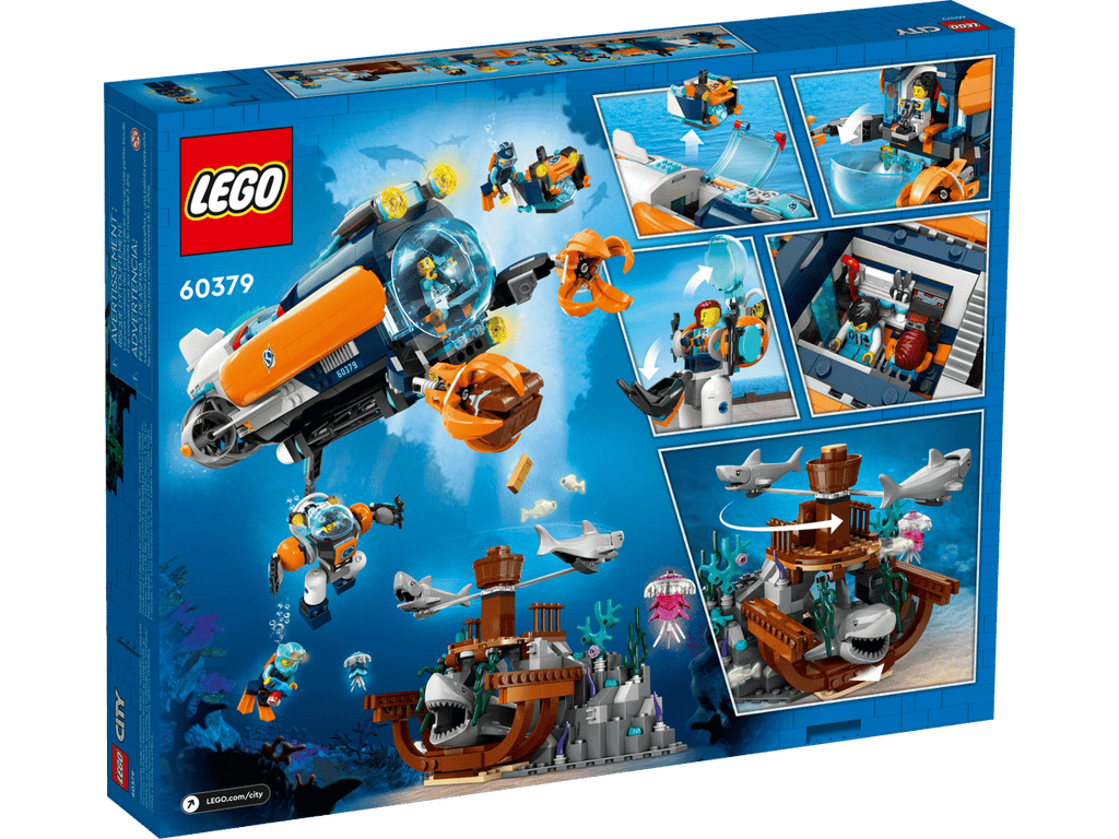 LEGO City Duikboot voor Diepzeeonderzoek - 60379