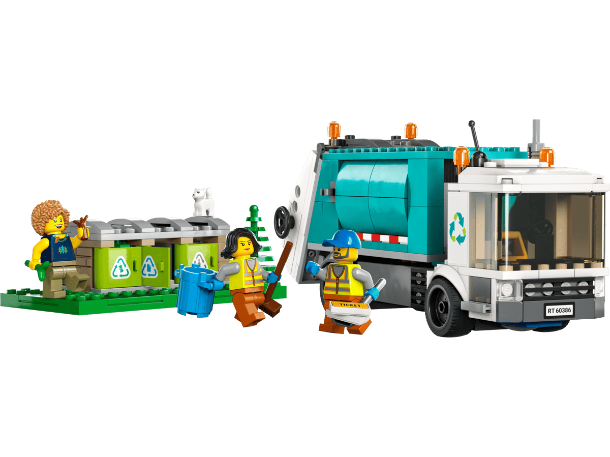 LEGO City Recycle vrachtwagen - 60386