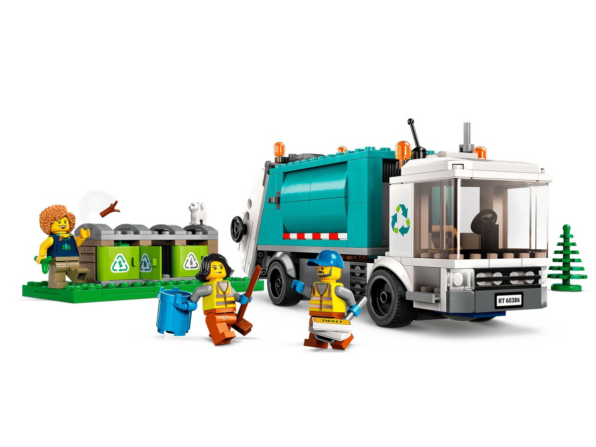 LEGO City Recycle vrachtwagen - 60386
