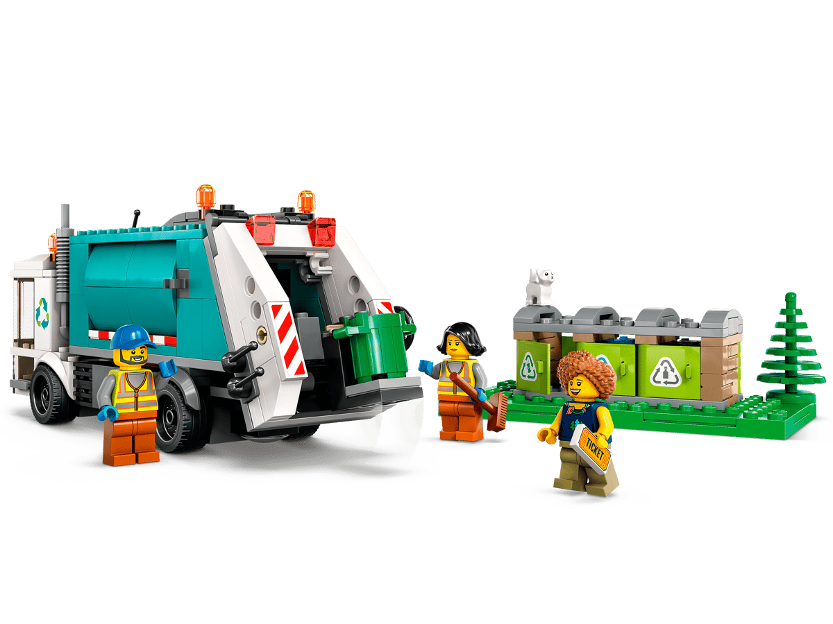 LEGO City Recycle vrachtwagen - 60386
