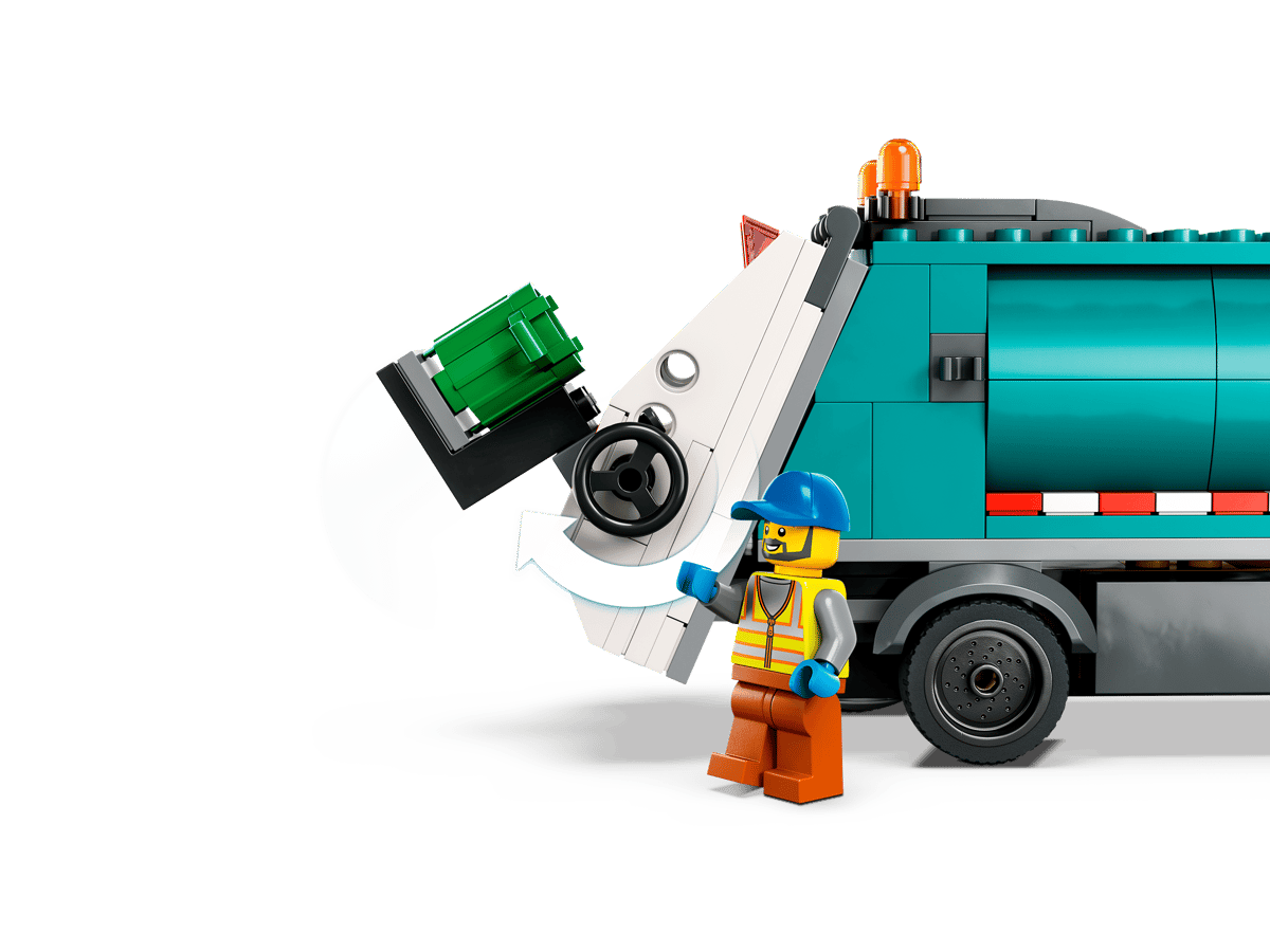 LEGO City Recycle vrachtwagen - 60386