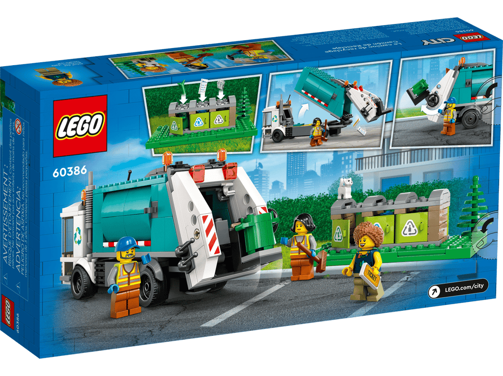 LEGO City Recycle vrachtwagen - 60386