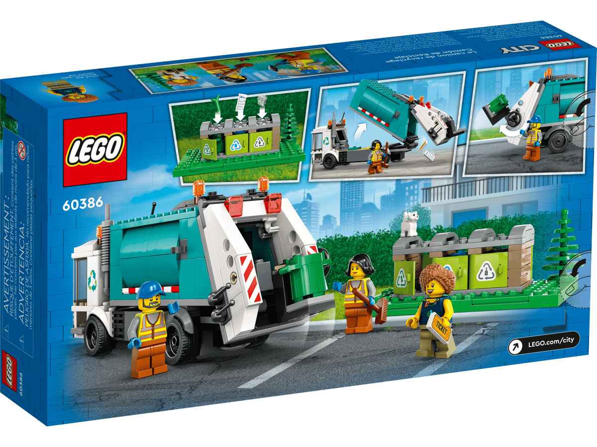 LEGO City Recycle vrachtwagen - 60386
