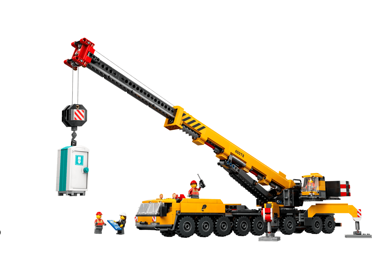 LEGO City Gele mobiele bouwkraan - 60409