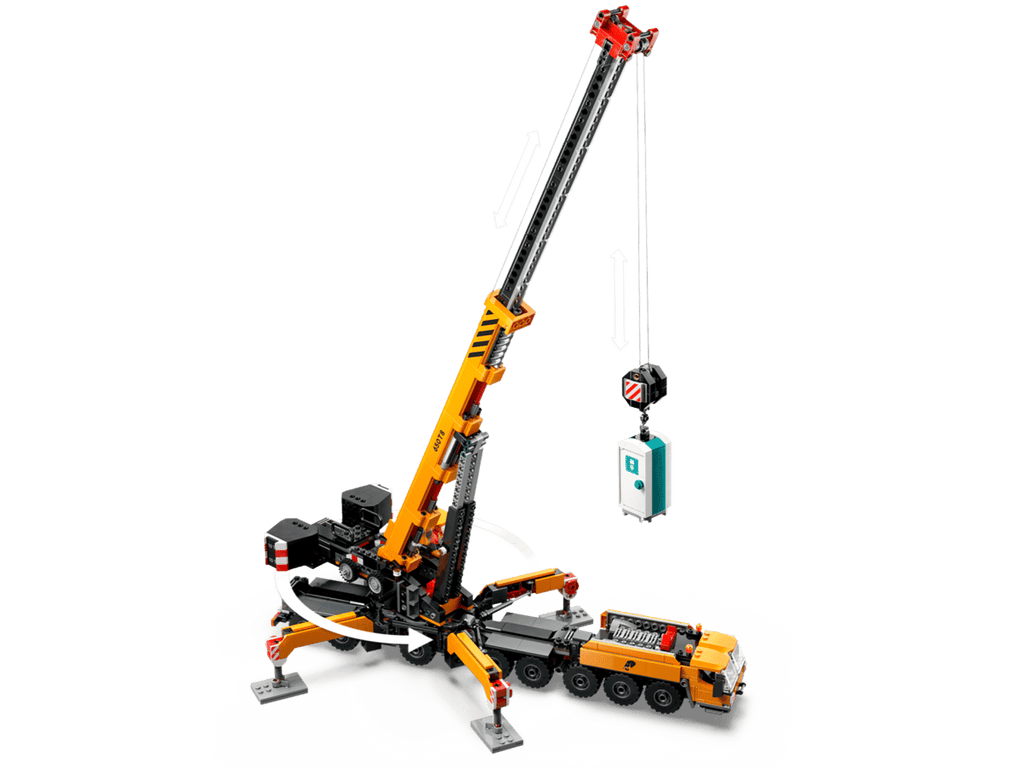 LEGO City Gele mobiele bouwkraan - 60409