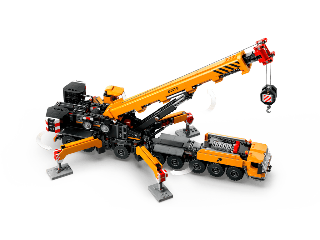 LEGO City Gele mobiele bouwkraan - 60409
