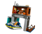 LEGO City - Politiespeedboot en boevenschuilplaats - 60417