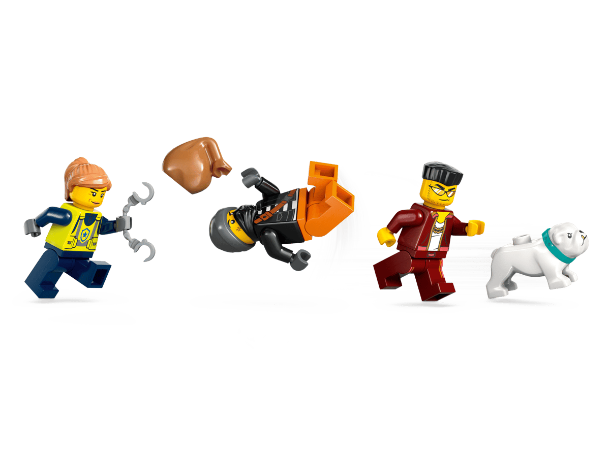 LEGO City - Politiespeedboot en boevenschuilplaats - 60417