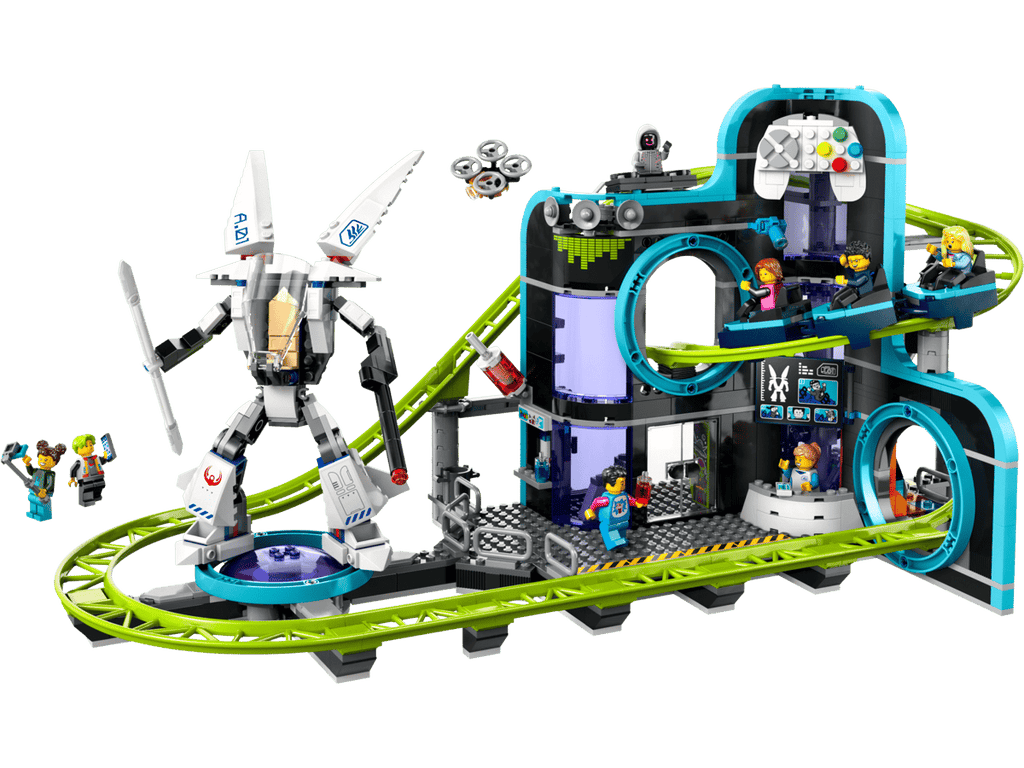 LEGO City Achtbaan in Robotwereld - 60421