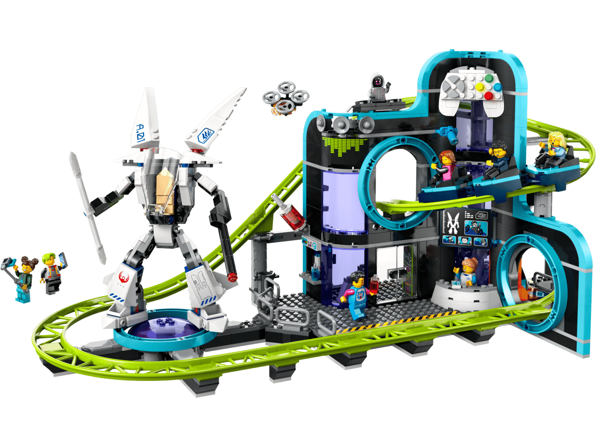 LEGO City Achtbaan in Robotwereld - 60421