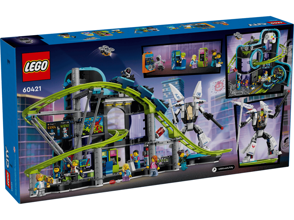 LEGO City Achtbaan in Robotwereld - 60421