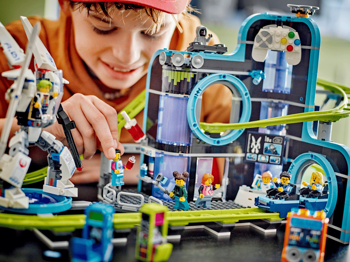 LEGO City Achtbaan in Robotwereld - 60421