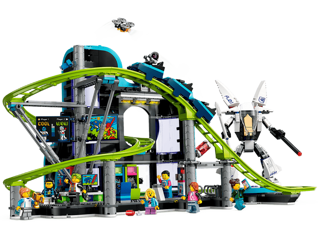 LEGO City Achtbaan in Robotwereld - 60421