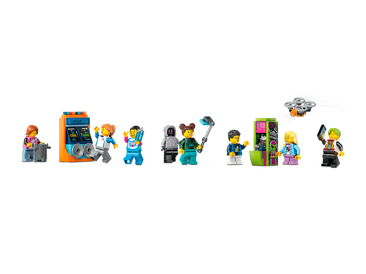 LEGO City Achtbaan in Robotwereld - 60421