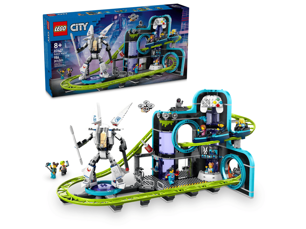 LEGO City Achtbaan in Robotwereld - 60421