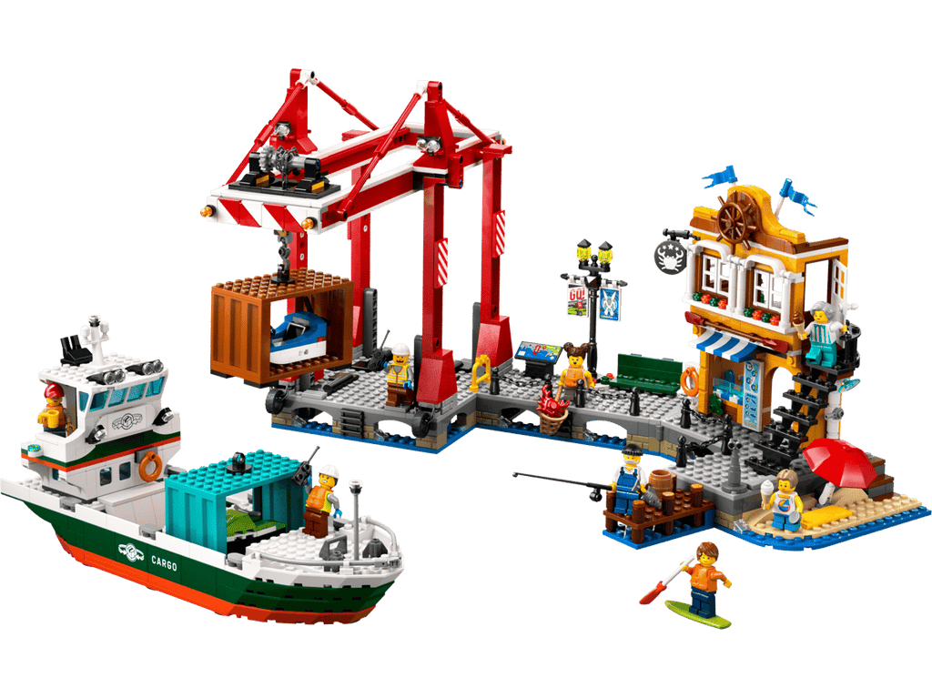 LEGO City Haven met vrachtschip speelgoed - 60422