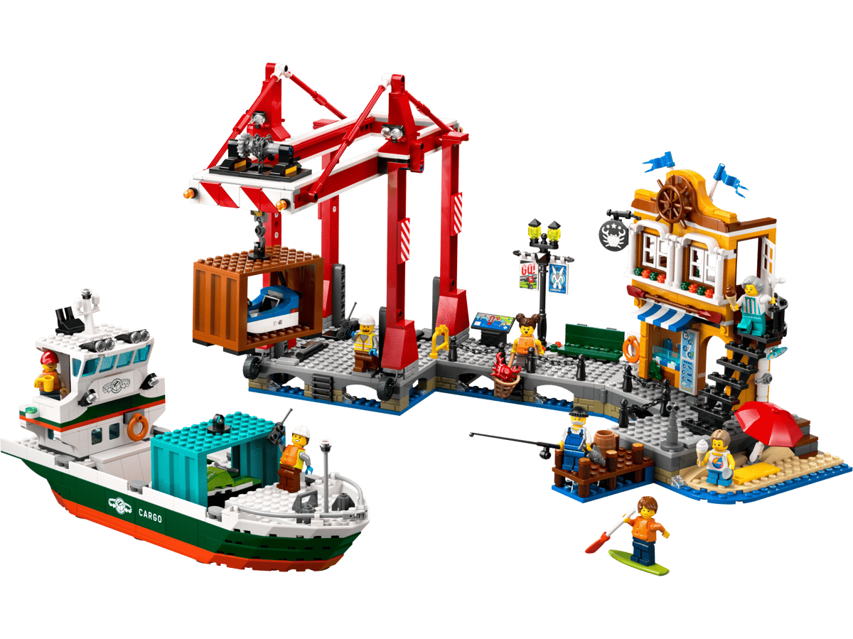 LEGO City Haven met vrachtschip speelgoed - 60422