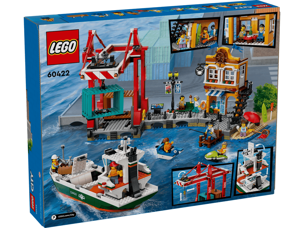 LEGO City Haven met vrachtschip speelgoed - 60422