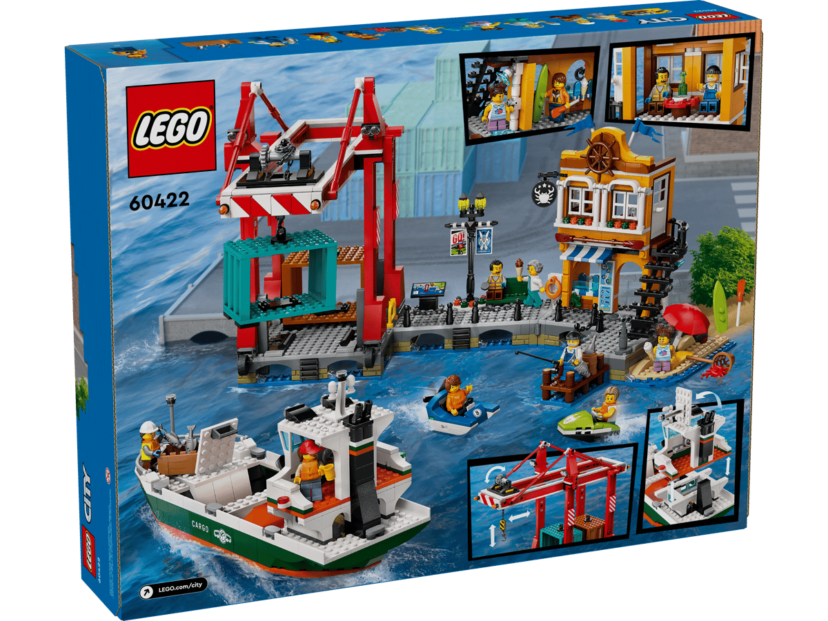 LEGO City Haven met vrachtschip speelgoed - 60422