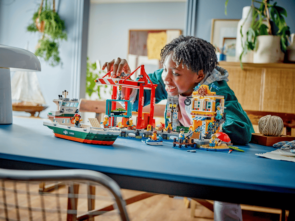 LEGO City Haven met vrachtschip speelgoed - 60422
