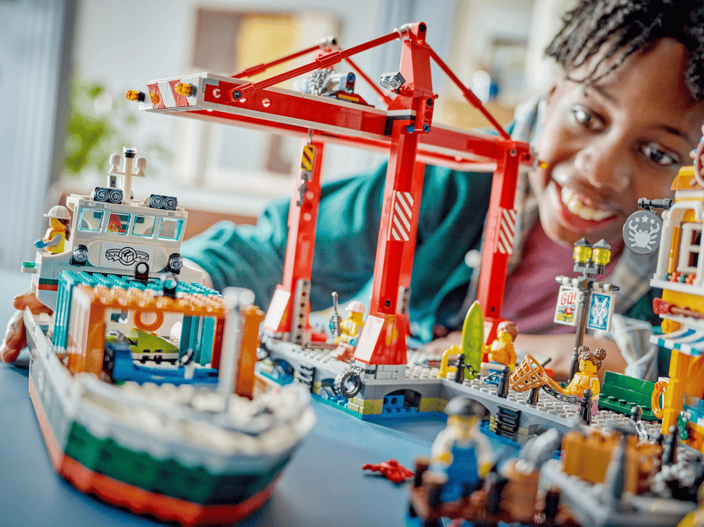 LEGO City Haven met vrachtschip speelgoed - 60422