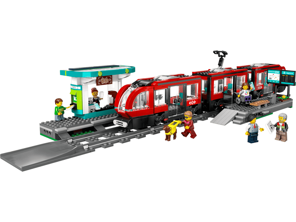 LEGO City Stadstram en station - 60423