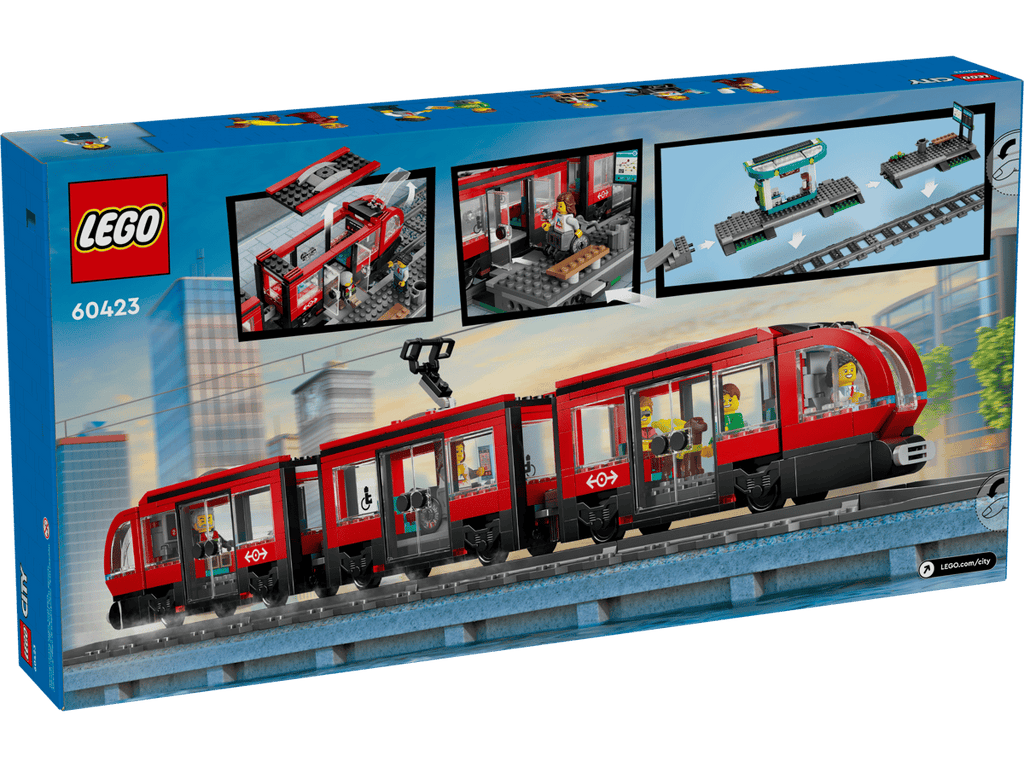 LEGO City Stadstram en station - 60423