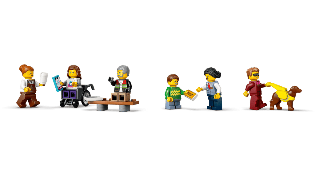 LEGO City Stadstram en station - 60423