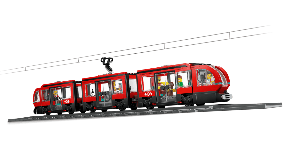 LEGO City Stadstram en station - 60423