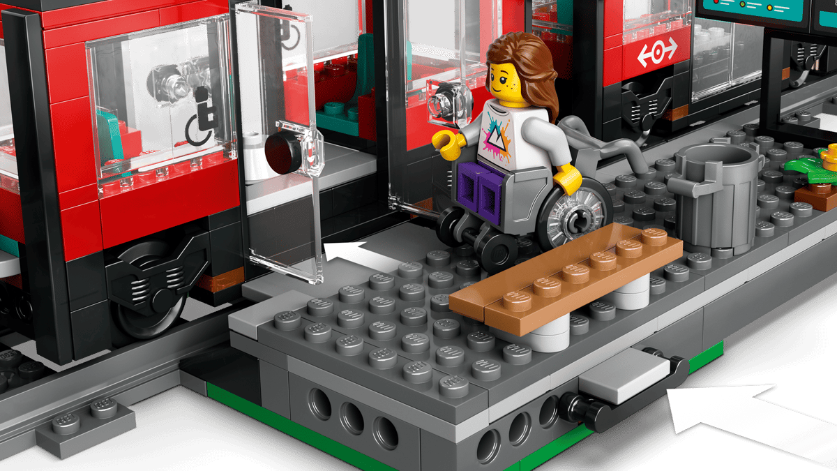LEGO City Stadstram en station - 60423