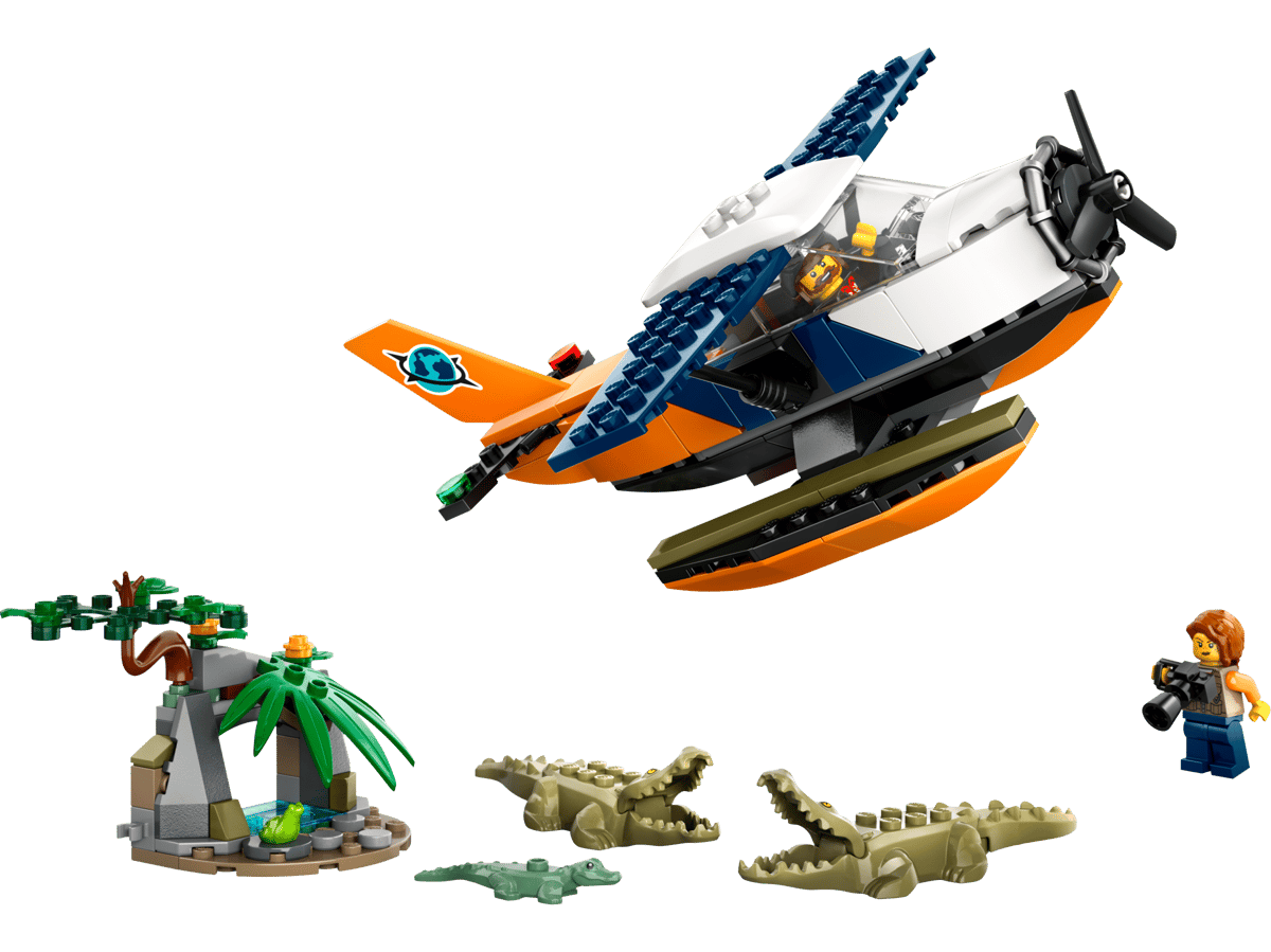 LEGO City Jungleonderzoekers: watervliegtuig - 60425