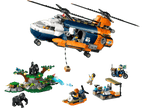 LEGO City Jungleonderzoekers: helikopter bij de basis - 60437