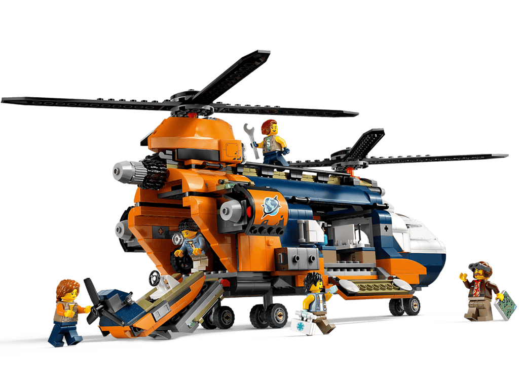 LEGO City Jungleonderzoekers: helikopter bij de basis - 60437
