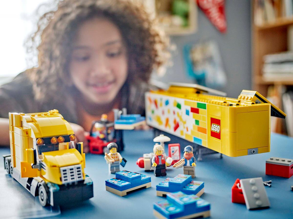 LEGO City Gele vrachtwagen - 60440