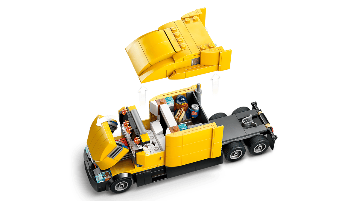 LEGO City Gele vrachtwagen - 60440