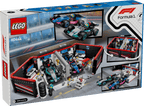 LEGO City F1 garage met Mercedes-AMG en Alpine auto's - 60444