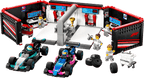 LEGO City F1 garage met Mercedes-AMG en Alpine auto's - 60444
