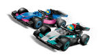 LEGO City F1 garage met Mercedes-AMG en Alpine auto's - 60444