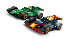 LEGO City F1 truck met RB20 en AMR24 F1® auto's - 60445