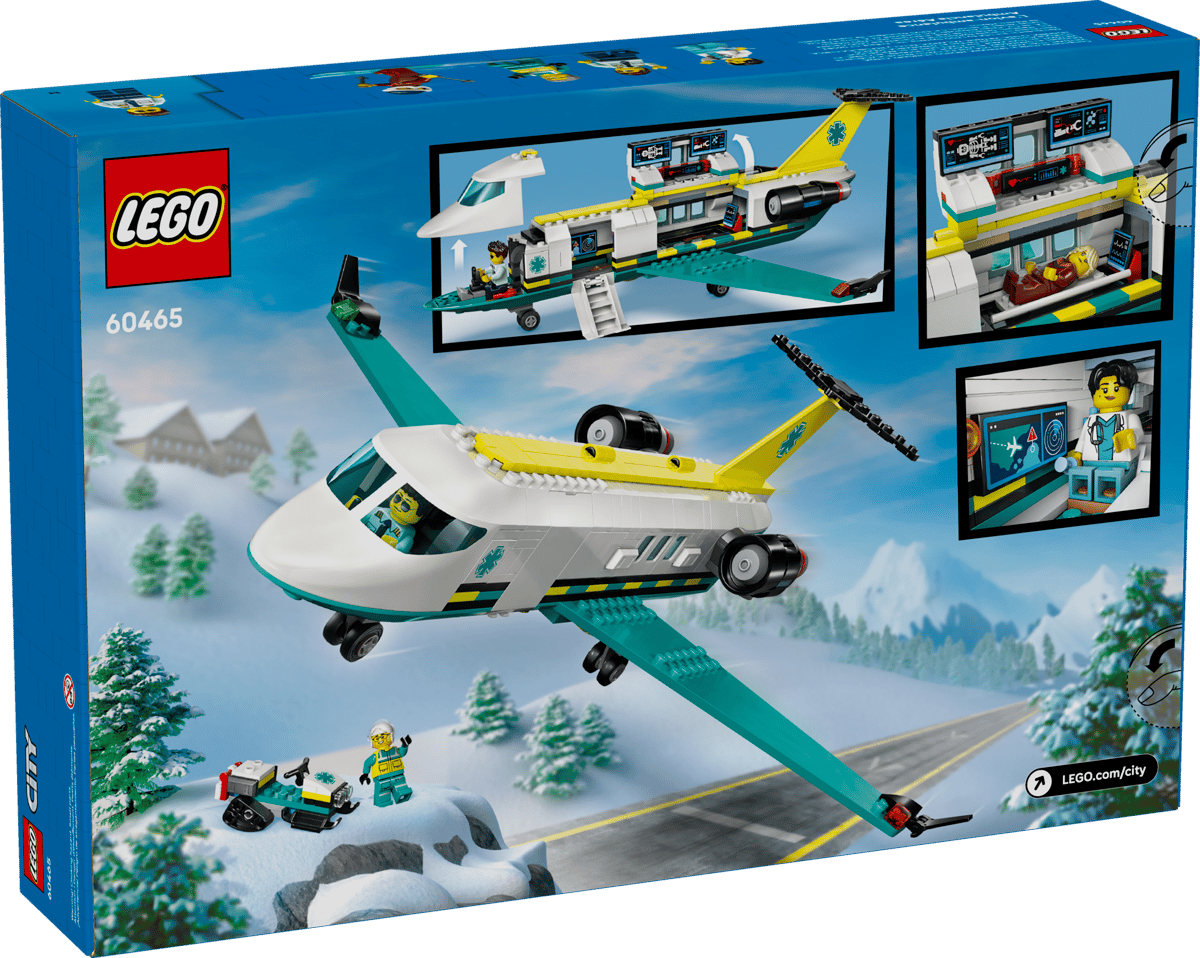 LEGO City Ambulancevliegtuig - 60465