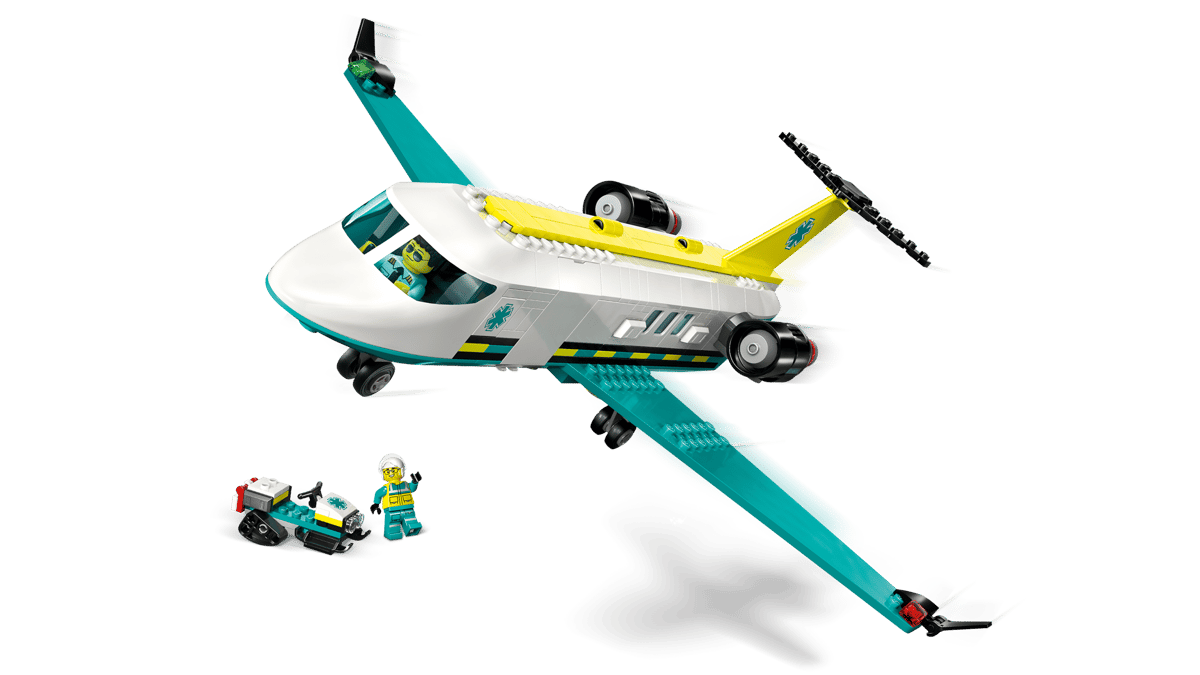 LEGO City Ambulancevliegtuig - 60465