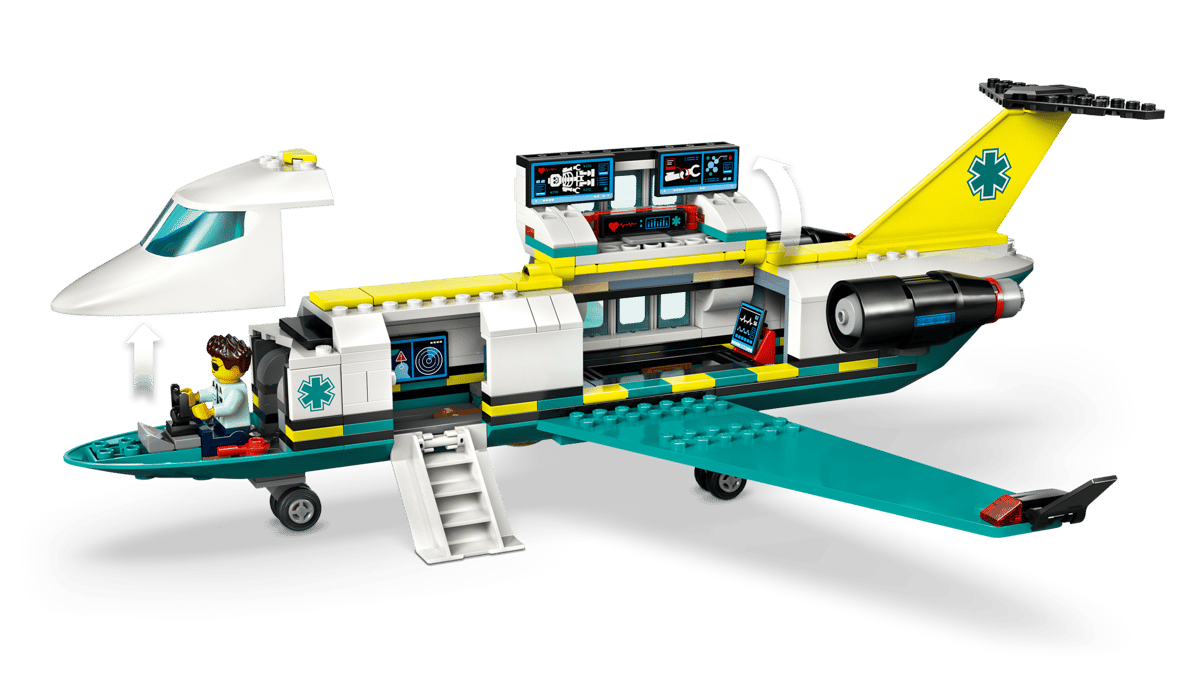 LEGO City Ambulancevliegtuig - 60465