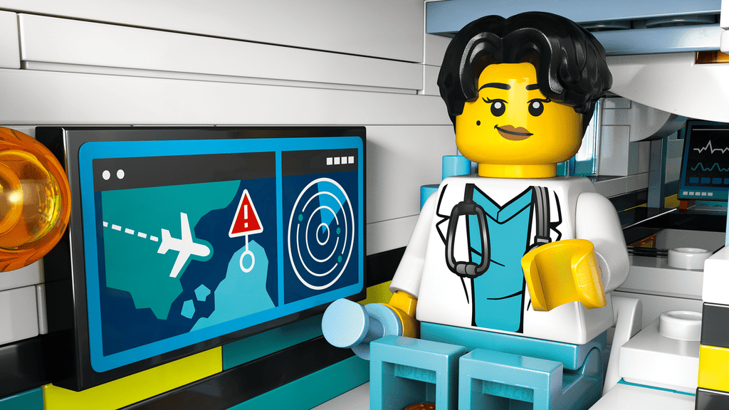 LEGO City Ambulancevliegtuig - 60465