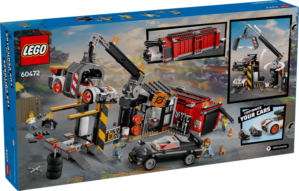 LEGO City Schroothoop met auto's - 60472