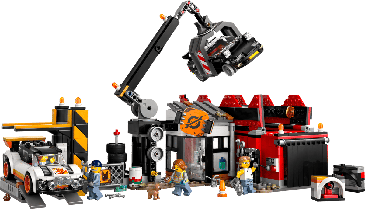 LEGO City Schroothoop met auto's - 60472