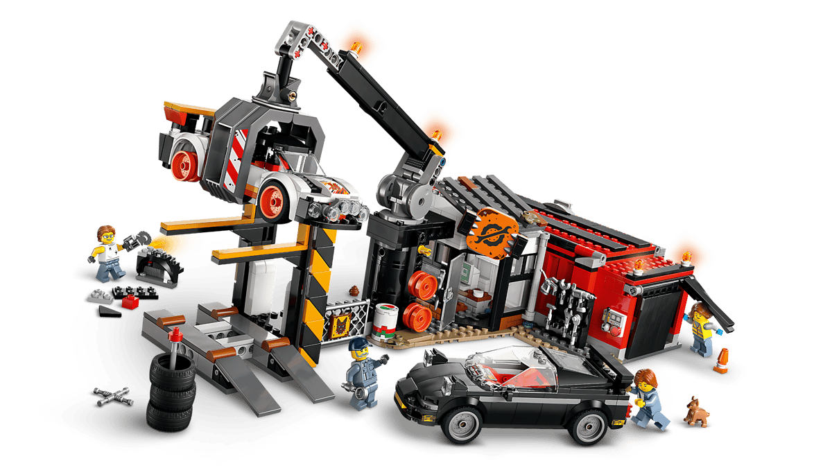 LEGO City Schroothoop met auto's - 60472