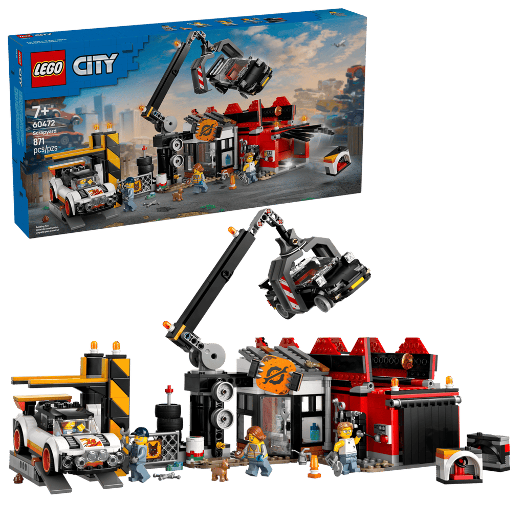 LEGO City Schroothoop met auto's - 60472