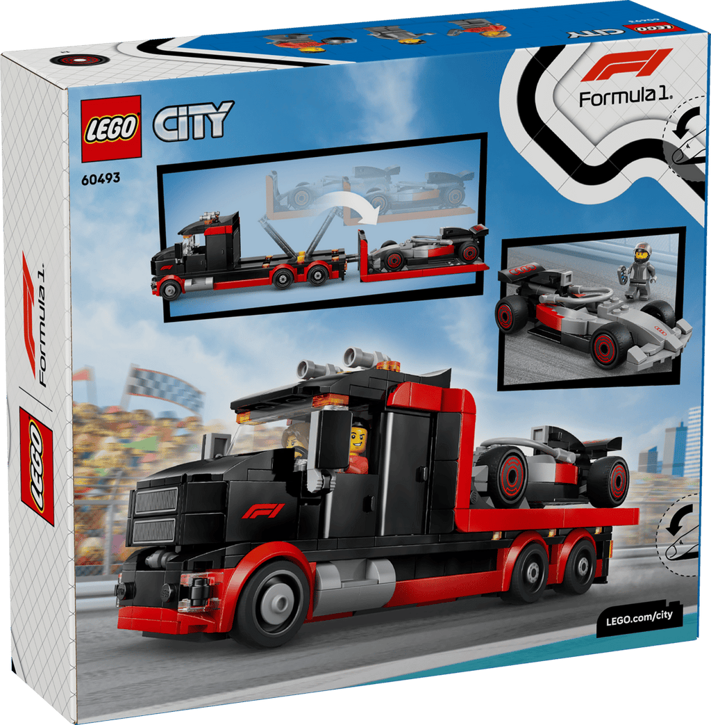 LEGO City F1 Displaytruck met Audi F1 racewagen - 60493